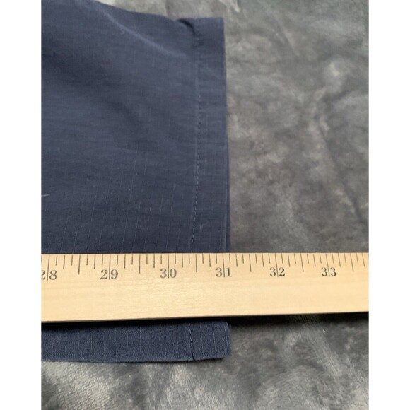 Carhartt Pants Mens 36x32 Navy Blue Rugged Flex Rip Stop 74533-20 Relaxed Flaw - Picture 16 of 16